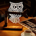 Miniatyrbillede 5 af 5: LED-sengelampe, dæmpbar natlys, bordlampe, stemningslys, tredimensionel