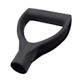 Miniatyrbilde 1 av 5: PVC gravemaskin-rivejern, 32 mm indre diameter tykk plasthode
