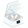 Miniatyrbillede 2 af 3: 330Ml Infrarød Sensor Skål, Rustfrit Stål, Automatisk Åben/Luk Låg