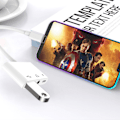 Miniatyrbild 2 av 3: Typ-c USB OTG-ljudadapter 3 i 1 USB-läsare Adapter USB-adapter