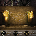 Miniatyrbillede 2 af 5: 200 LED Fejelygter, Varmt Hvidt, Dekorative Julelys til