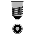Miniatyrbilde 3 av 3: 2 stk. U.S. Standard nattlys reservepærer, E12 (12 mm gjengediameter) 15w 220-240v AC