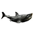 Miniatyrbillede 5 af 5: Haj Model Legetøj, Simuleret Megalodon Miniature Dyr Legetøj Havdyr Model