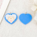 Miniatyrbillede 4 af 4: Lot 11 af hjerte nøgleringe til at personliggøre - Ideel som mors dag fars dag valentinsdag gaver