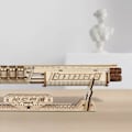 Miniatyrbillede 2 af 5: 3D træ tredimensionelt puslespil kulturelt og kreativt puslespil legetøjspistol engros udstødning elastisk pistol lommebog børns puslespil