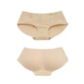 Miniatyrbild 5 av 5: Kvinnors rumpvadderade underkläder trosor kalsonger rumpa lyft förstärkare byxor shapewear（M naken）