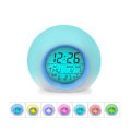 Miniatyrbild 1 av 5: Digital väckarklocka, digital klocka väckarklocka med LED digital väckarklocka tid temperatur display, väckarklocka snooze reseväckarklocka