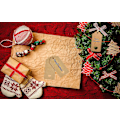 Miniatyrbild 3 av 5: Kraftpapper Presentlappar 100 st Bruna Presentlappar För Hantverk Och Jul Härliga Ihåliga Hjärtbröllopspresent Namnlappar