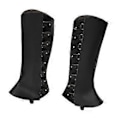 Miniatyrbilde 1 av 5: Piratsko Boot Tops Sko Deksel Gotisk Punk Menn Legg Beskyttere for Foto Rekvisitter Cosplay (Svart) Black