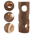 Miniatyrbillede 3 af 5: 1 stk. Lille diameter 2,2 cm/0,86\"L 10 cm/3,9\" Naturligt træ H