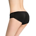 Miniatyrbild 2 av 5: Kvinnors rumpkuddar vadderade underkläder trosor knickers rumpa lyft förstärkare byxor shapewear（XL svart）
