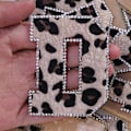 Pikkukuva 3 / 4: 26 uuden leopardin kirjaintarraa, luovat kirjaimet, diy-kangas
