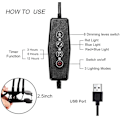 Miniatyrbillede 4 af 4: 60 LED Full Spectrum Justerbar Klips-på Havearbejde Lampe Plantelampe Med 3 Timer Og Auto Til / Fra Funktion