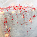 Pikkukuva 1 / 2: 16,4 jalkaa joulu marja helmi Garland String Lights Lehdet Chris
