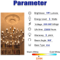 Pikkukuva 2 / 5: led E14 1w, Genixgreen T22 Vintage Amber Glow Putkimainen Yövalo