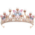 Miniatyrbilde 1 av 5: Krystall Tiara Krone Rhinestone Barn Tiara Prinsesse Jenter Hodebånd