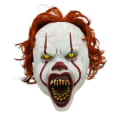 Miniatyrbild 3 av 5: Clown Back to Soul 2 pennywise Mask LED Ljus Peruk Huvudbonad Skräck