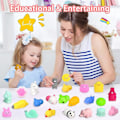 Miniatyrbilde 5 av 10: Squishies Mochi Squishy Leker 40stk Fest Favorer For Barn Mini Squishy Kawaii Mochi Dyr Tilfeldig