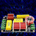 Miniatyrbillede 4 af 5: 2-vejs 250W Multi Højttaler Diskant/Bas 2 Enhed Justerbar Lydfrekvensdeler