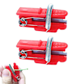 Miniatyrbilde 3 av 5: 2 stk/sett Hagehøsting Verktøy Fruktplukker Planter Trimmer Separator Mini Hage Beskjærer Rustfritt Stål Saks