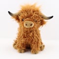 Pikkukuva 1 / 5: Uusi pitkäkarvainen nautakarja Highland Cow Simulation Scottish Highland Cattle Täytetty eläinhahmo 27cm
