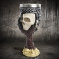Miniatyrbillede 3 af 5: Rustfrit Stål Kranie Kaffe Krus Resin Halloween Kranie Drikke C