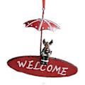 Miniatyrbilde 4 av 5: Juletre Anheng Julete Ornament Dekorasjon Nordisk Samleobjekt Morsom Juletre Anheng for Fest Hjem Utendørs Style E 14cmx11cm