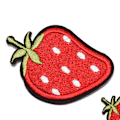 Miniatyrbillede 4 af 5: Broderede stof patches