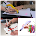 Miniatyrbillede 5 af 5: Filament Refills Pcl Filamenter 1,75 mm 10 Farver, 5 m/16,4 fod Længde Til 3d-Print Pen