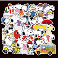 Miniatyrbillede 4 af 5: 50 Snoopy Cartoon Stickers Graffiti Stickers