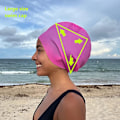 Miniatyrbillede 1 af 4: XL Svømmehætte Svømmehætte til Dreadlocks Langt Hår Svømmehætte Låse Svømmehætte Afro Hår Svømmehætte Holder Håret Ude af Vandet.