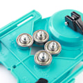 Miniatyrbillede 3 af 4: Flisehulfinder Hulsav Guide Justerbar 4mm til 83mm Sugeskop Base Locator til Marmor