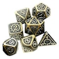 Miniatyrbilde 4 av 5: 7 stk./pakke Polyedrisk sinklegering for Dragon Scales DnD RPG brettspill terninger (05) 5