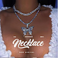 Miniatyrbillede 3 af 5: Krystal Sommerfugl Choker Halskæde Rhinestone Vedhæng Halskæder Kæde Funklende Sommerfugl Smykker Mode Fest Tilbehør til Kvinder og Piger
