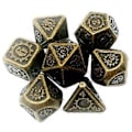 Miniatyrbild 3 av 5: 7 st/förpackning Polyedrisk zinklegering för Drakfjäll DnD RPG Brädspel Tärningar (02) 2