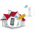 Miniatyrbild 3 av 5: Trådlös inomhus- och utomhustermometer med digital klocka Trådlös väderstation med utomhussensor, Black Friday 2020 Temperaturmonitor Smart LCD-display °C/°F