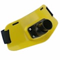 Miniatyrbillede 3 af 5: Belly Top Justerbar Fiskespindestang Bælte Stang Holder Support（Gul）