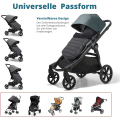 Miniatyrbillede 4 af 5: 3 i 1 Fodpose Universal Skridsikker Fodpose Vandtæt og Vindtæt