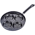 Miniatyrbild 4 av 5: Ägg stekpanna. 3/4 kopp äggkokare stekpanna non-stick aluminiumlegering multiägg