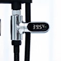 Miniatyrbillede 1 af 5: LED-display vandmåler digitalt brusetermometer badetemperaturmonitor vandtemperaturmåleinstrument med 5~85 rækkevidde / høj nøjagtighed brusebad badeværelsestilbehør