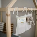 Miniatyrbillede 5 af 5: Baby seng arrangører, baby seng hængende opbevaringspose med 2 lommer