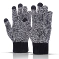 Miniatyrbillede 1 af 5: Vinter Touchscreen Handsker til Mænd Kvinder Varmt For Elastisk Manchet