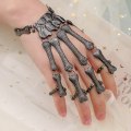 Miniatyrbilde 3 av 5: 2 stk Halloween fingerarmbånd skjelet armbånd spøkelsesklo O