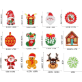 Miniatyrbillede 2 af 5: 26 stk. julejern og sy broderede patches til håndværk, clot