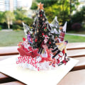 Miniatyrbild 4 av 5: 3D Jul-kort, 3D Pop-up Jul-kort Semestergåva Jul-kort Chr