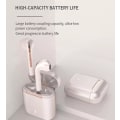 Miniatyrbillede 2 af 4: Bluetooth-hovedtelefoner Ohpa J18 In Ear Mikrofon Autonomi 3h Guld