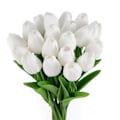 Miniatyrbillede 1 af 4: Kunstig Blomst 10 Styk Tulipan Kunstig Blomst Latex Materiale