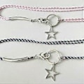 Pikkukuva 4 / 5: Mini Metallirengas Tähtikaulakoru Solisluuketju Temperamenttinen Choker Punottu Köysikaulakoru Statement-koru Kaulaketjut Style 3