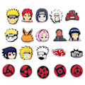 Miniatyrbillede 4 af 5: 27 stk. Naruto Sharingan Crocs DIY-skotilbehør