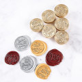 Miniatyrbillede 4 af 5: Elite Messing Retro Alfabet Initialer Voksstemplingsstempel 26 Bogstaver A-z Voksstemplingsstempel Til Postdekoration Diy Kortfremstilling（P）